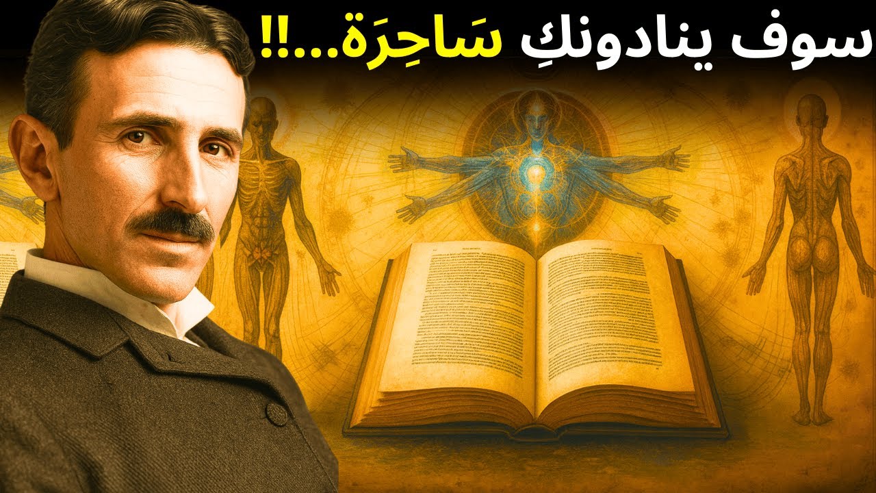 لغة الطاقة: كيف كشف تسلا عن الكتاب الوحيد القادر على التحكم في طاقتك