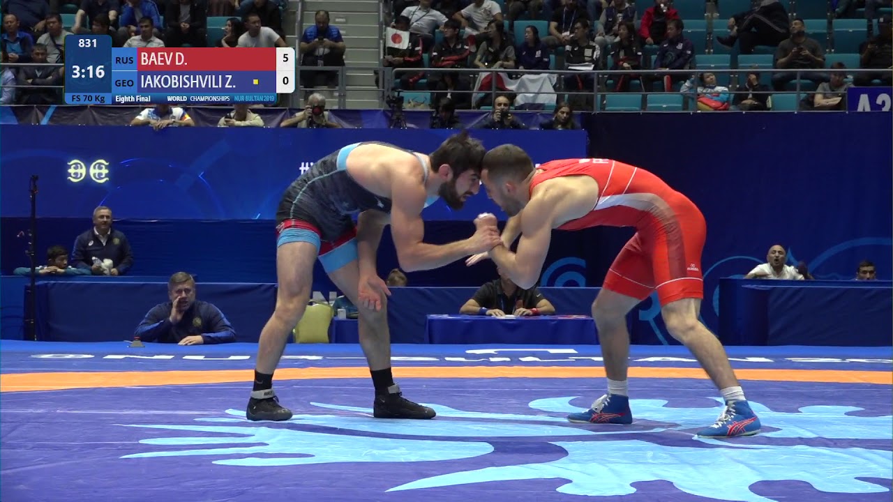 1/8 FS - 70 kg: D. BAEV (RUS) v. Z. IAKOBISHVILI (GEO)