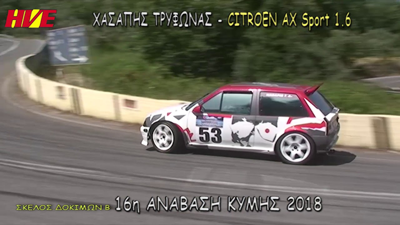 ΧΑΣΑΠΗΣ - ΑΝΑΒΑΣΗ ΚΥΜΗΣ 2018