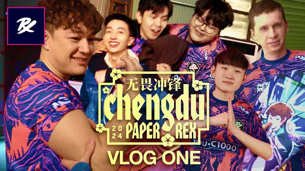 Paper Rex in Chengdu! | VALORANT Radiant Asia Invitational VLOG #1