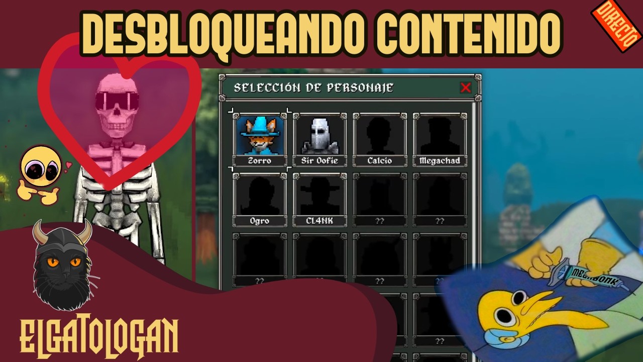 MEGABONK | NO PUEDO PARAR!! DESBLOQUEANDO CONTENIDO | META SUB 36k