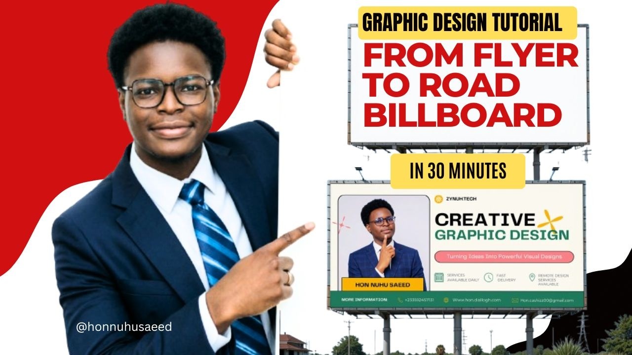 How to Turn a Flyer into a Realistic Billboard Mockup Tutorial