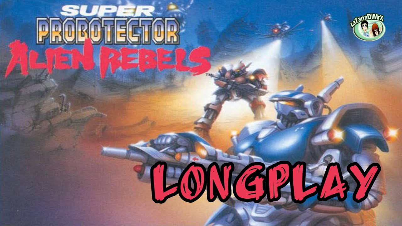 Super Probotector: Alien Rebels Snes Longplay [HD]