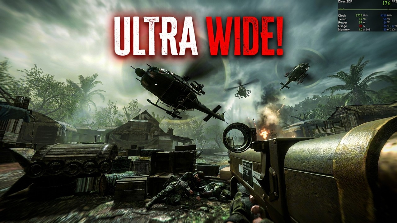 Call of Duty: Black Ops 2010 | SUPER ULTRA WIDE | 32:9 | Gameplay