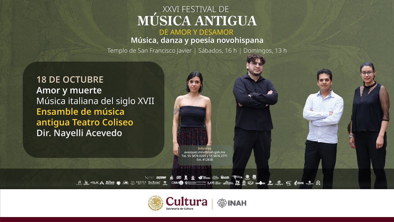 Amor y muerte  Música italiana del siglo XVII