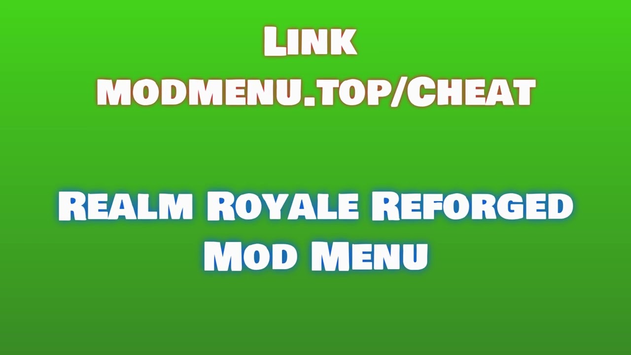😎Realm Royale Reforged HACKS AND CHEATS ✅FREE DOWNLOAD ✅AIMBOT ✅WALLHACK