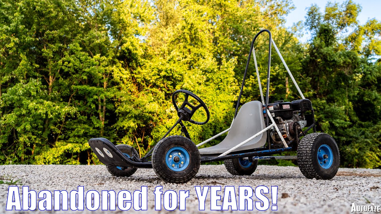 Abandoned Go Kart Gets Fixed Then RACES!