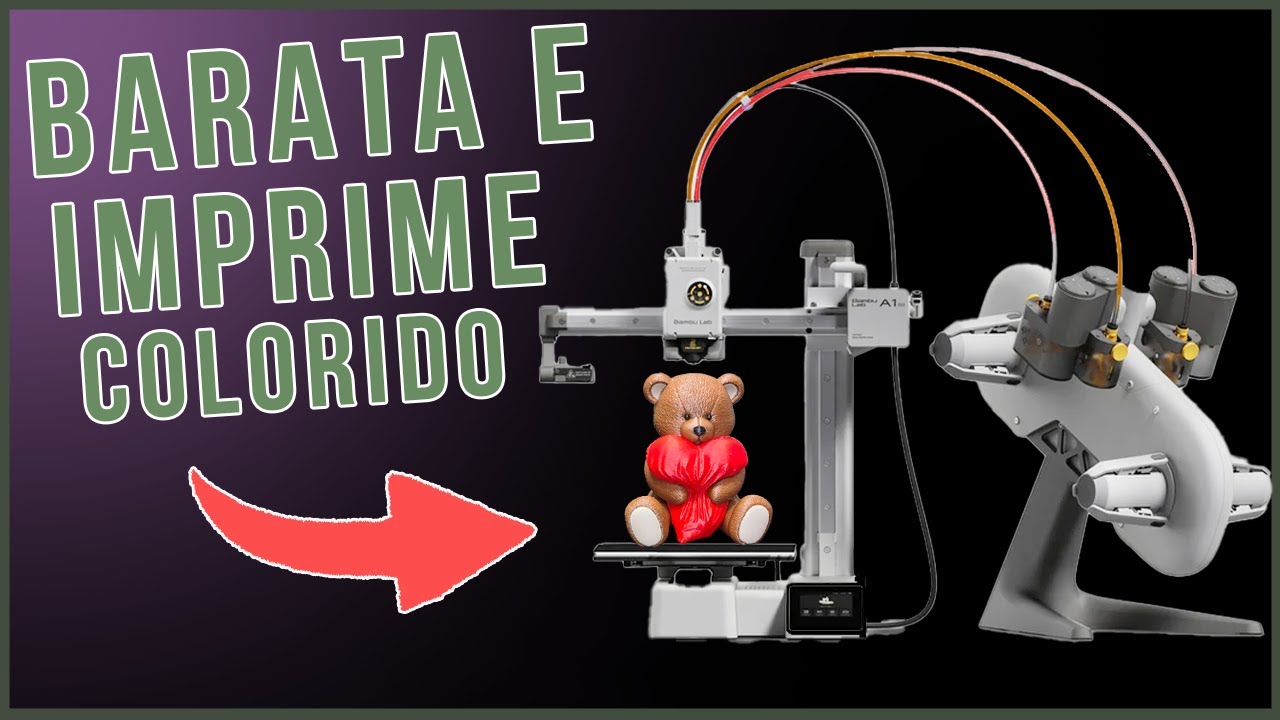 A Melhor Impressora 3D para Iniciantes? Análise Completa da BambuLab A1 Mini
