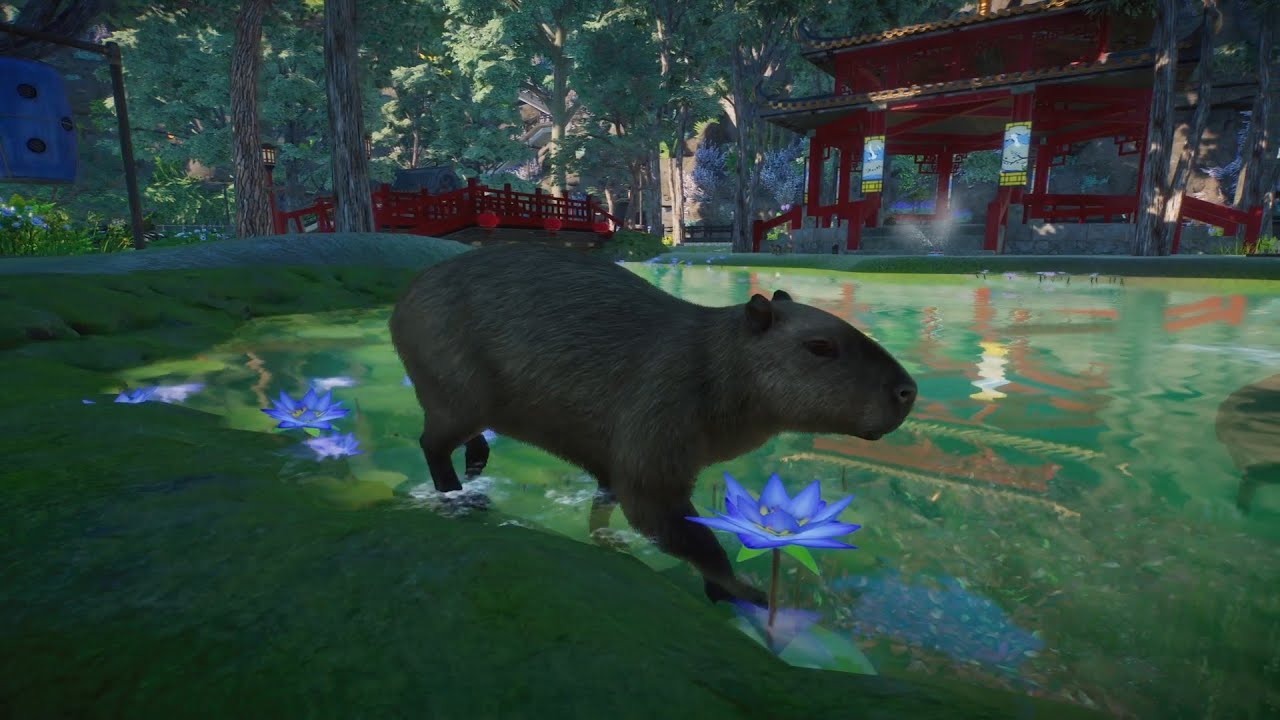Planet Zoo (PC)(English) #124 8 Minutes of Capybara (Wetlands Animal DLC)