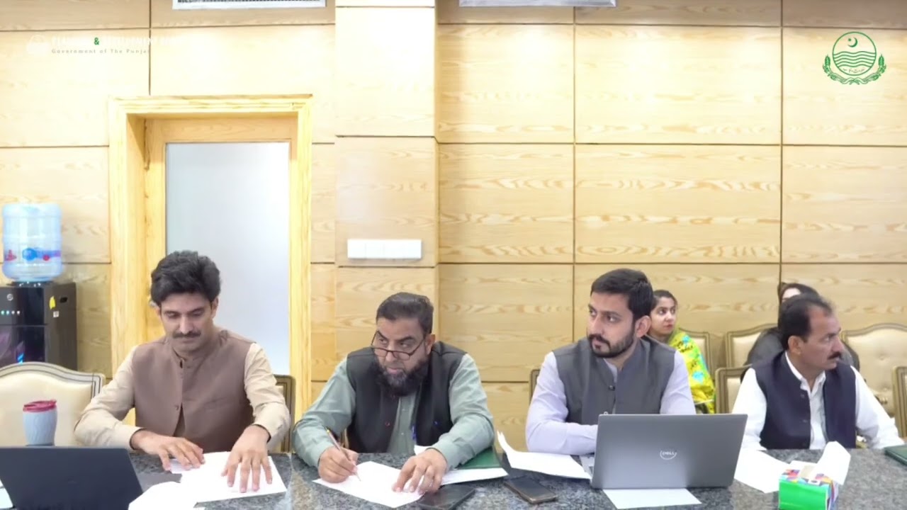 🚰 Meeting to Streamline WASA Lahore Wastewater Treatment Projects