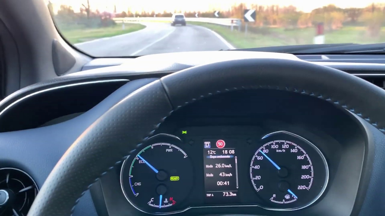 2019 Toyota Yaris Hybrid: QUANTA STRADA CHE FA?! Non si ferma mai!! - Consumi reali