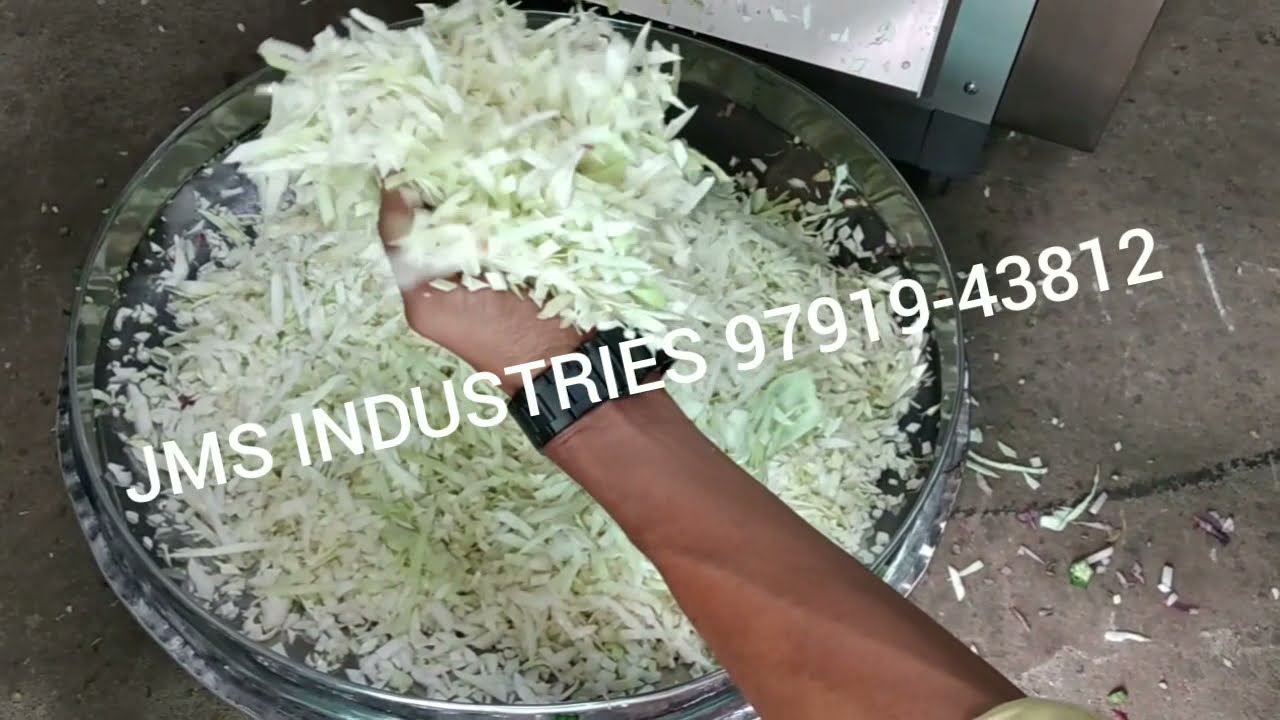 Vegetables Cutting Machine   JMS INDUSTRIES/COIMBATORE