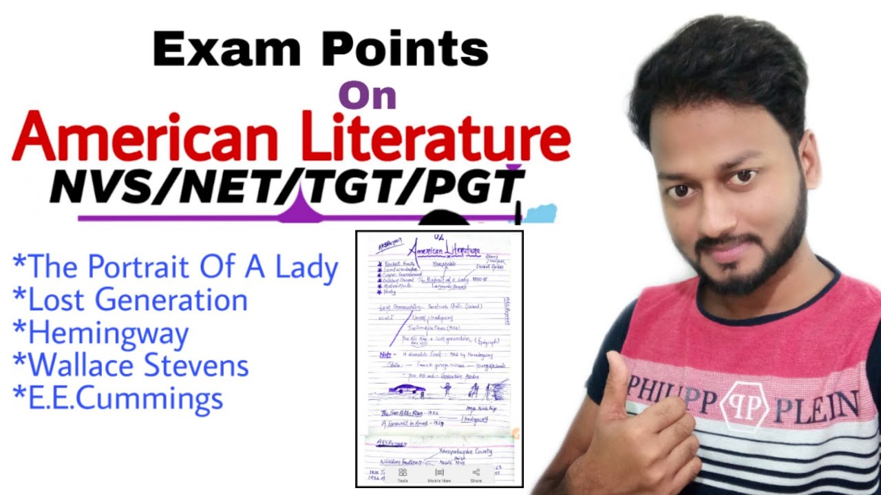 American Literature NVS UGC NET TGT PGT Part-02 | AKSRajveer | Literature Lovers