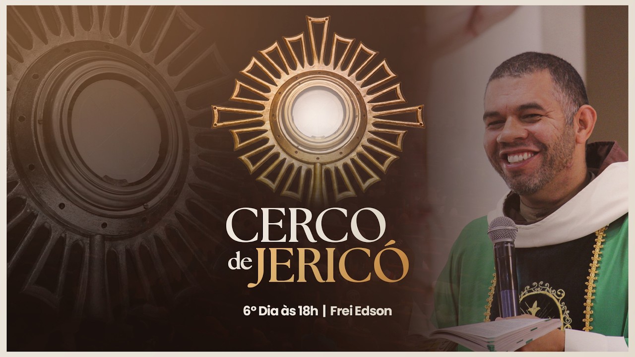 Santa Missa | 18:00 | 08/02 | Cerco de Jericó 2026 | 7º Dia | Live Ao vivo