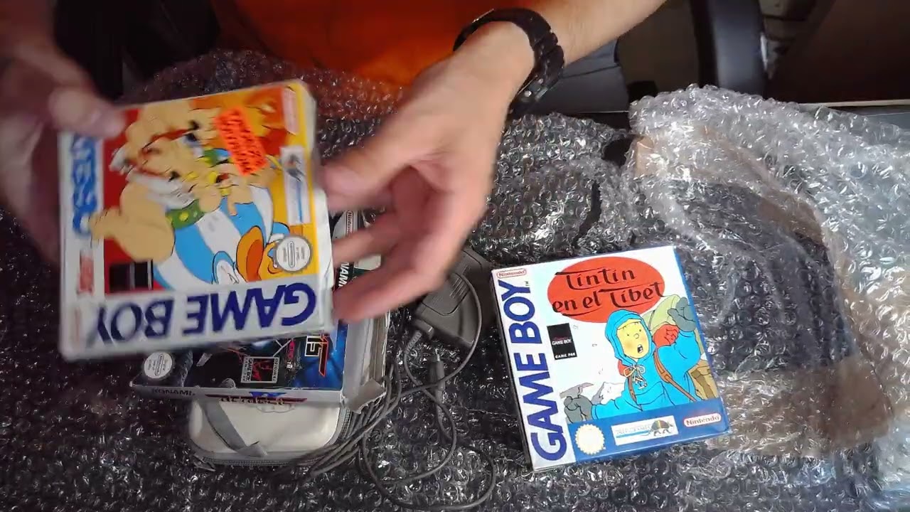 Unboxing sorpresa de juegos de Game Boy clásica ¿Triunfazo o estafado?