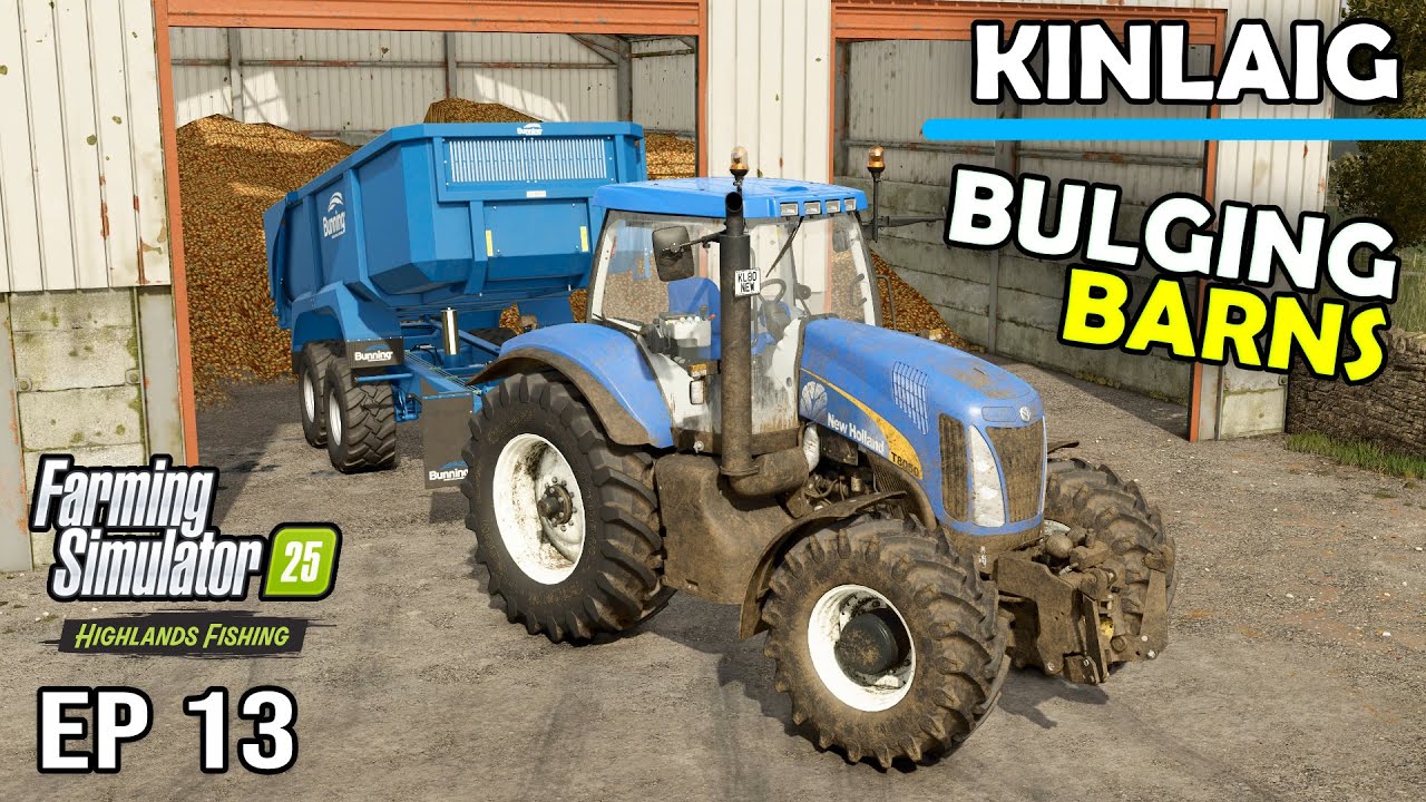 ВЕСЬ ЛИ ЛУК ПОМЕСТИТСЯ? - Highlands Fishing | Farming Simulator 25 - Эпизод 13