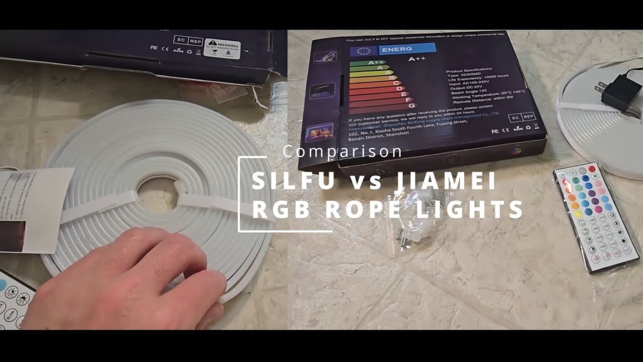Silfu vs Jiamei RGB Rope Lights Compared