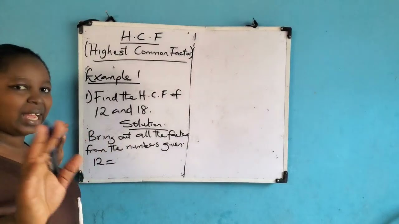 Highest Common Factor (H.C.F) Part 2