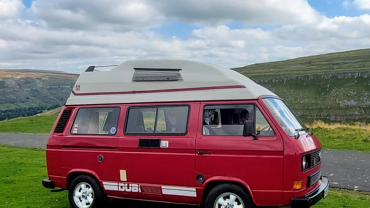 A VW T25 camper trip for Jp’s birthday  to Thornton-Le-Dale, North Yorkshire, UK.