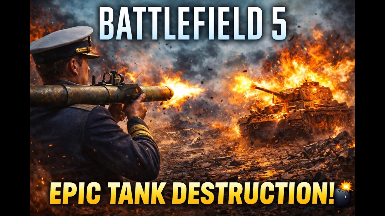 Hunting Metallic Turtles: Tank Destroyer Gameplay | #battlefieldv #MetallicTurtles