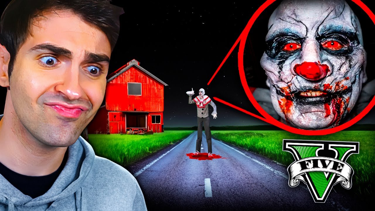 ME ENCUENTRO a *MINIMINI* en GTA 5 !! 🤡😨 (Payasos de la Deep Web)