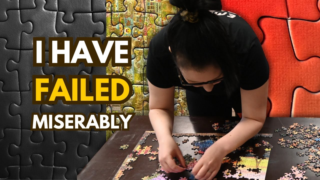 My Trip to the Belgium Jigsaw Puzzle Championship 2025 🇧🇪 ❤️😭