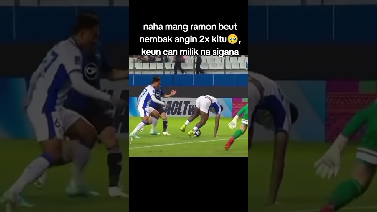 Moment Ramon tanque nendang angin #persib #viking #bobotoh #acltwo