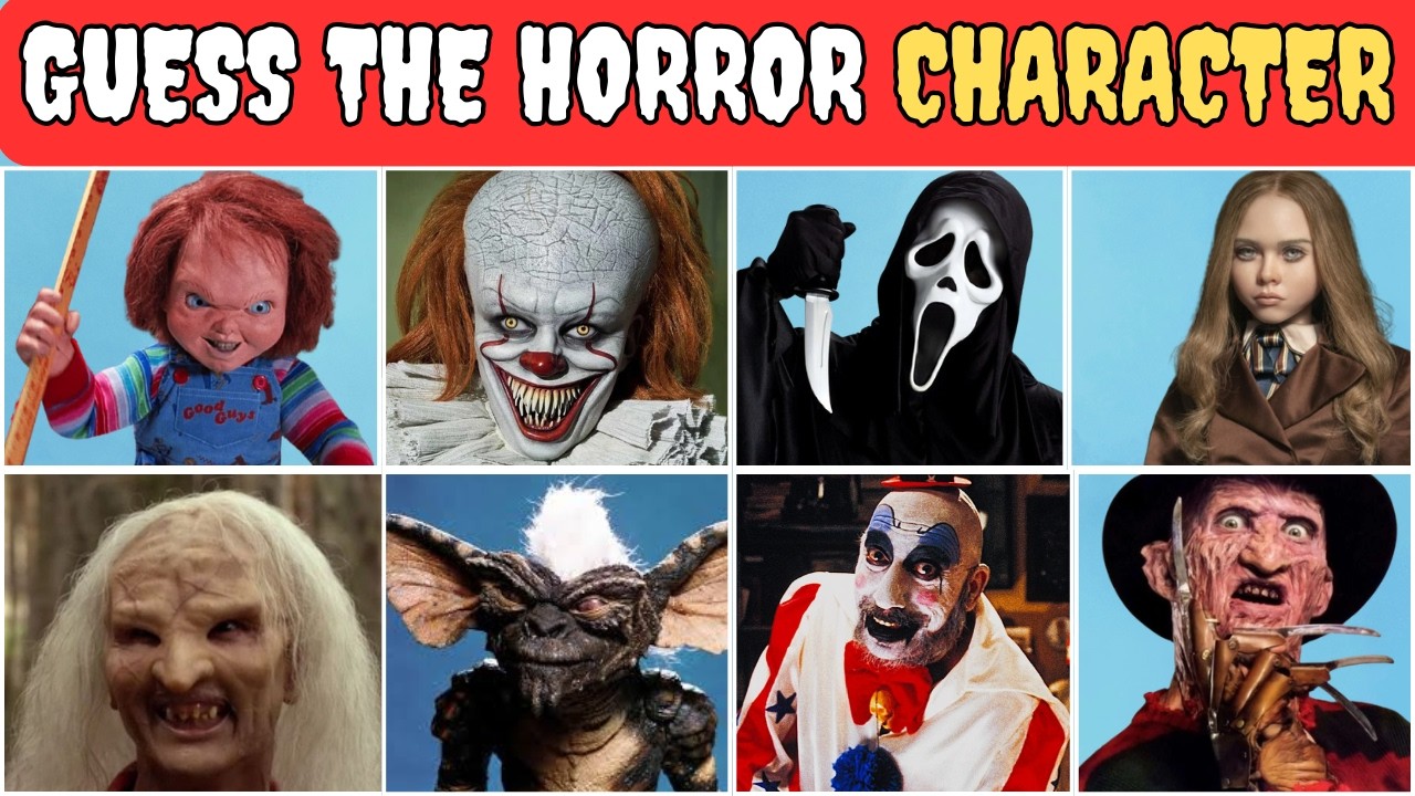 Horror Movie Villain Quiz 😱🔪 How Many Can You Name?