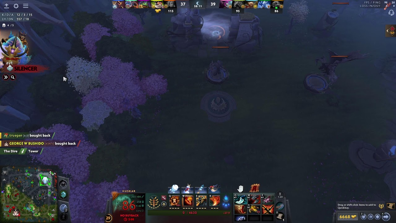 dota hunt 1/31
