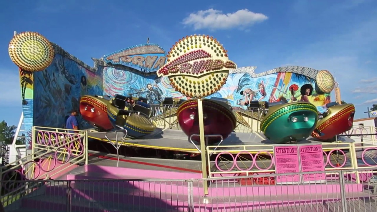 Huss Tornado (Flipper) Off-Ride POV at the 2019 St. Michael's Fair In Levittown, PA
