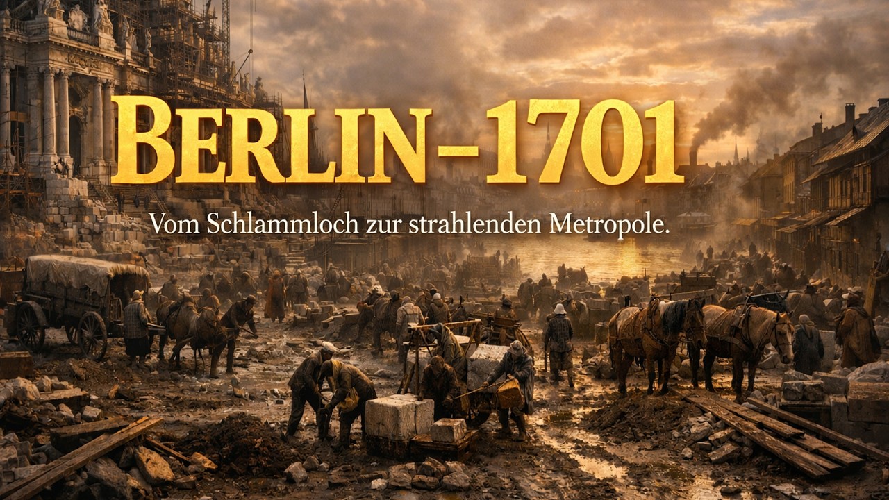 Berlin 1701 | KI Rekonstruktion - Vom Schlammloch zur strahlenden Metropole