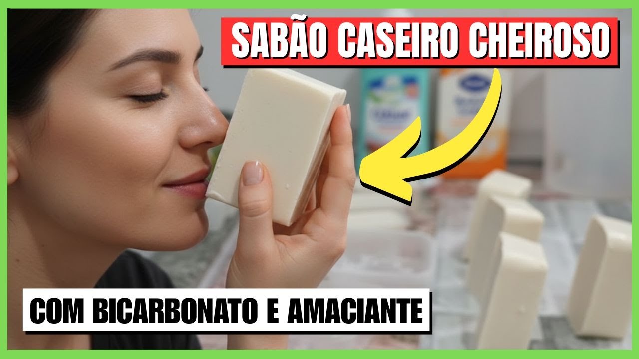 🧽 Fiz Sabão com AMACIANTE e BICARBONATO e O Resultado me SURPREENDEU! 🫧