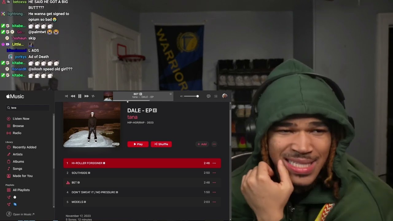 PlaqueBoyMax Reacts To Tana DALE - EP