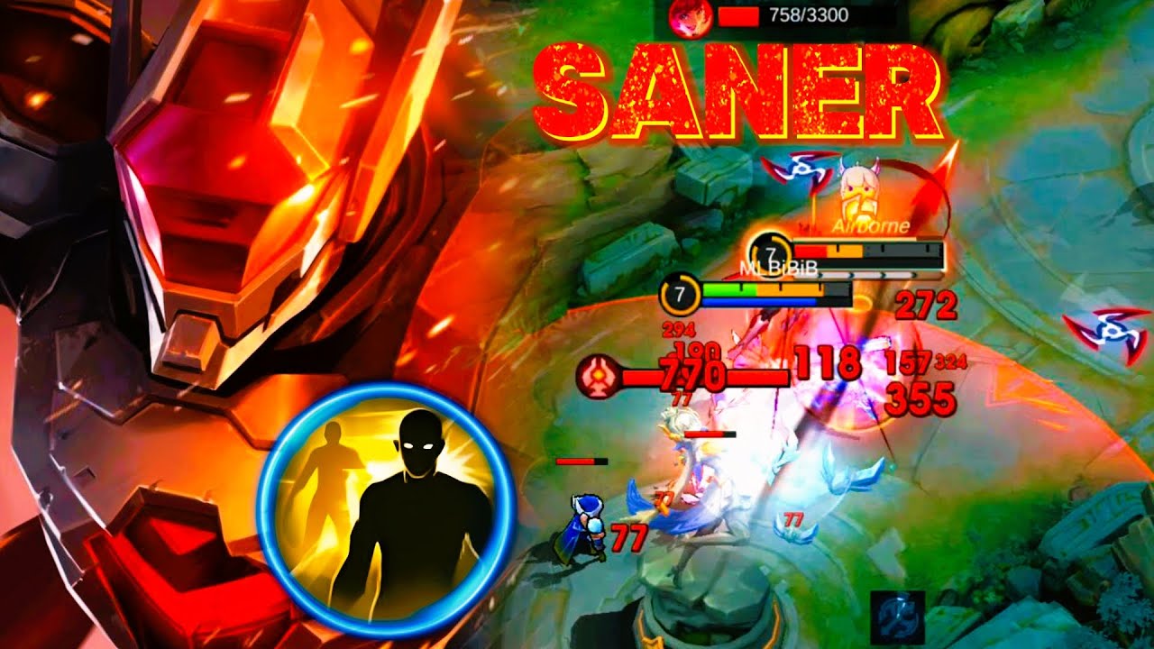 NOT BAD SABER EXP LANE WITH FLICKER 🔥 BEST GAMEPLAY SABER EXP || OP BUILD & EMBLEM || MLBB