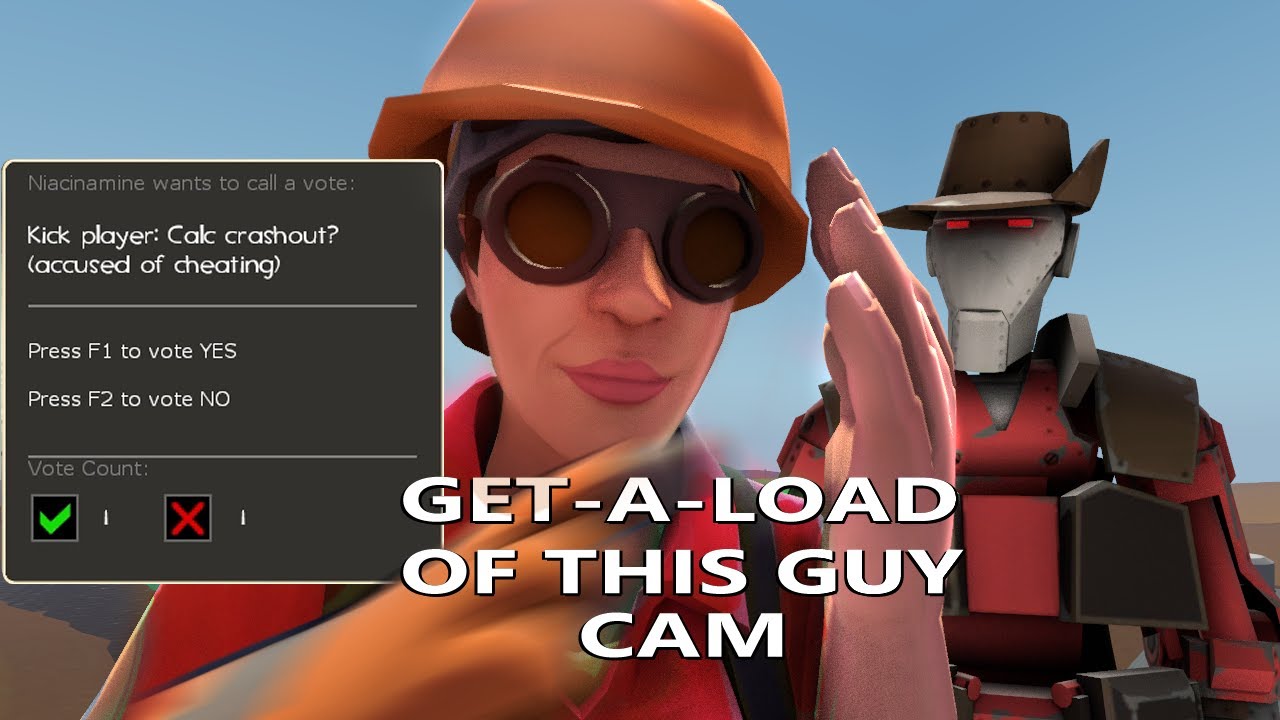 Aimbotter, читер, проиграл девушке-геймеру в Team Fortress 2