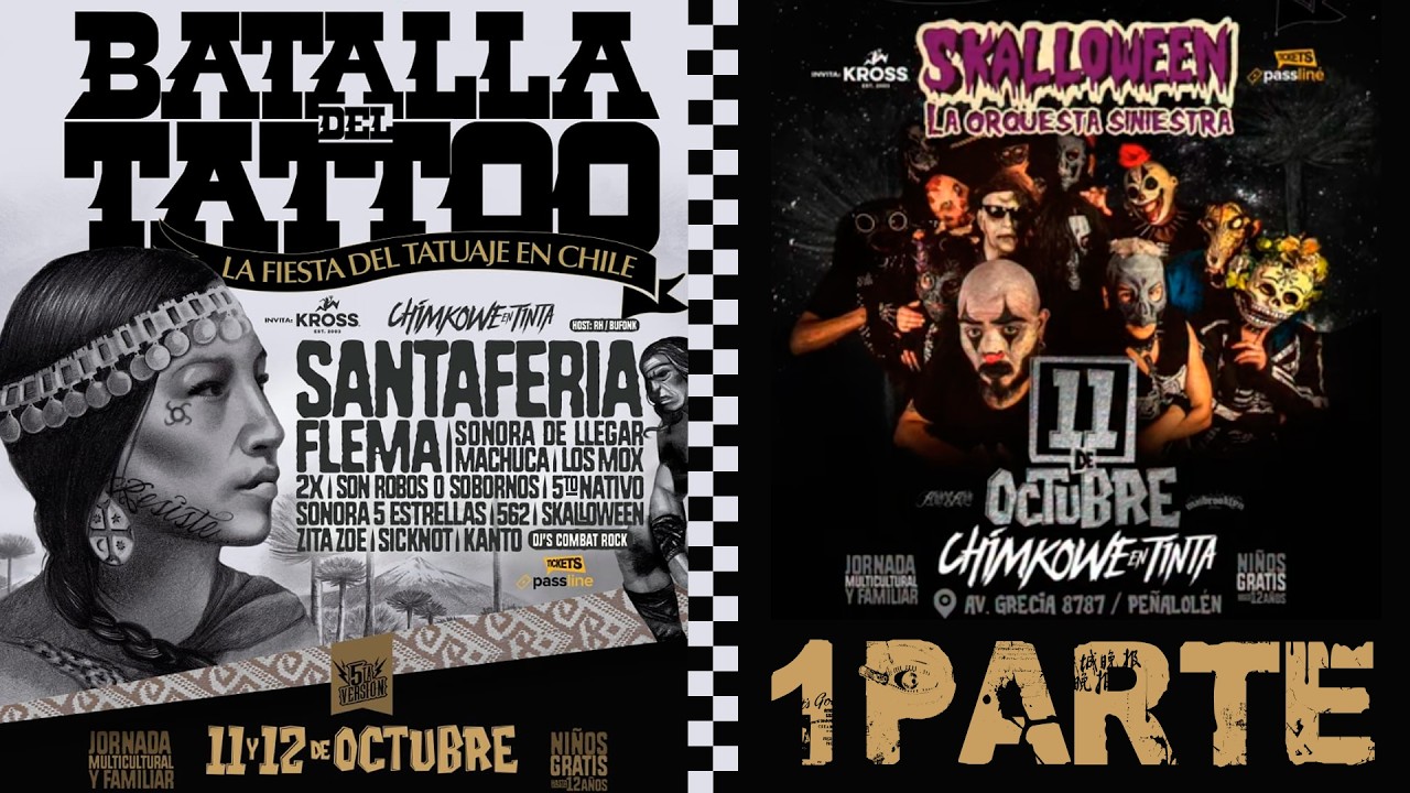 SKALLOWEEN - LA BATALLA DEL TATTO #2025 - Parte 1 | Audio A