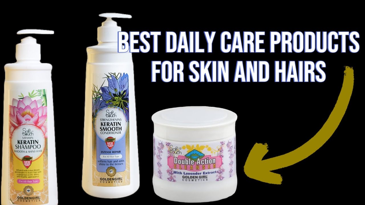 Skin and hair care products | Soft touch golden girl products | Daily care products