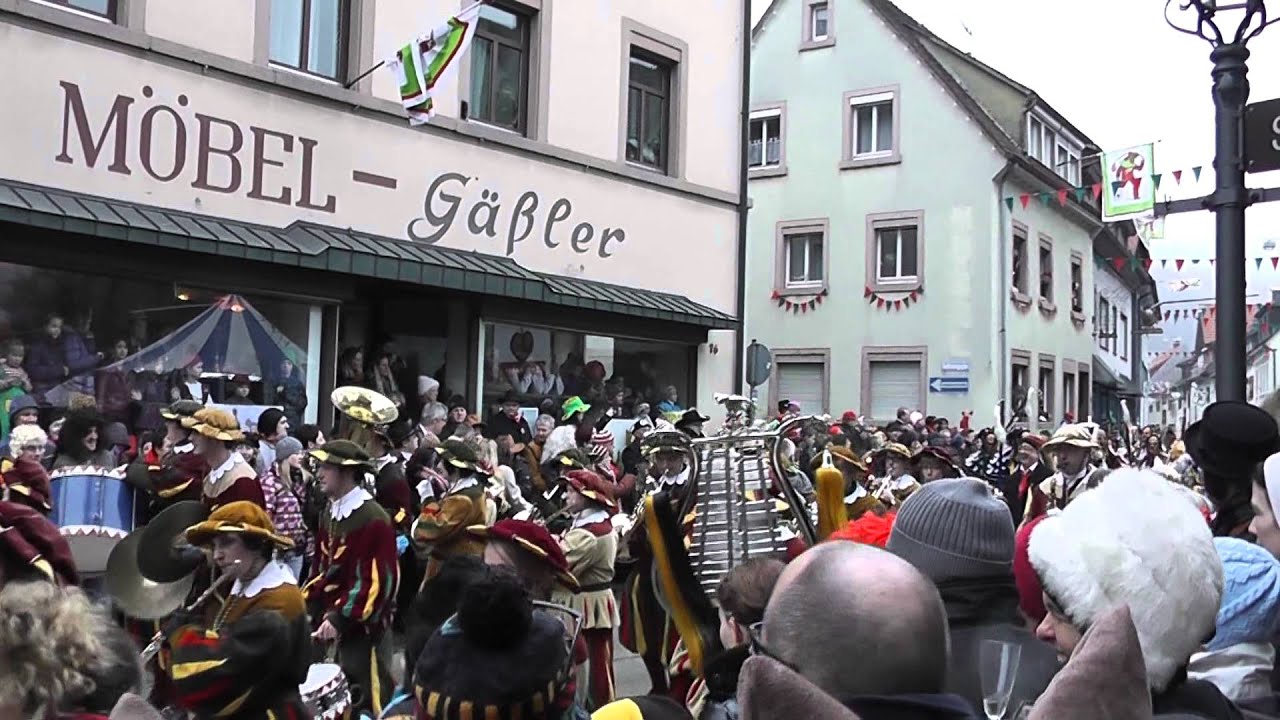 Narrentag Elzach 2013 (Viererbund treffen 13.01.2013).MTS