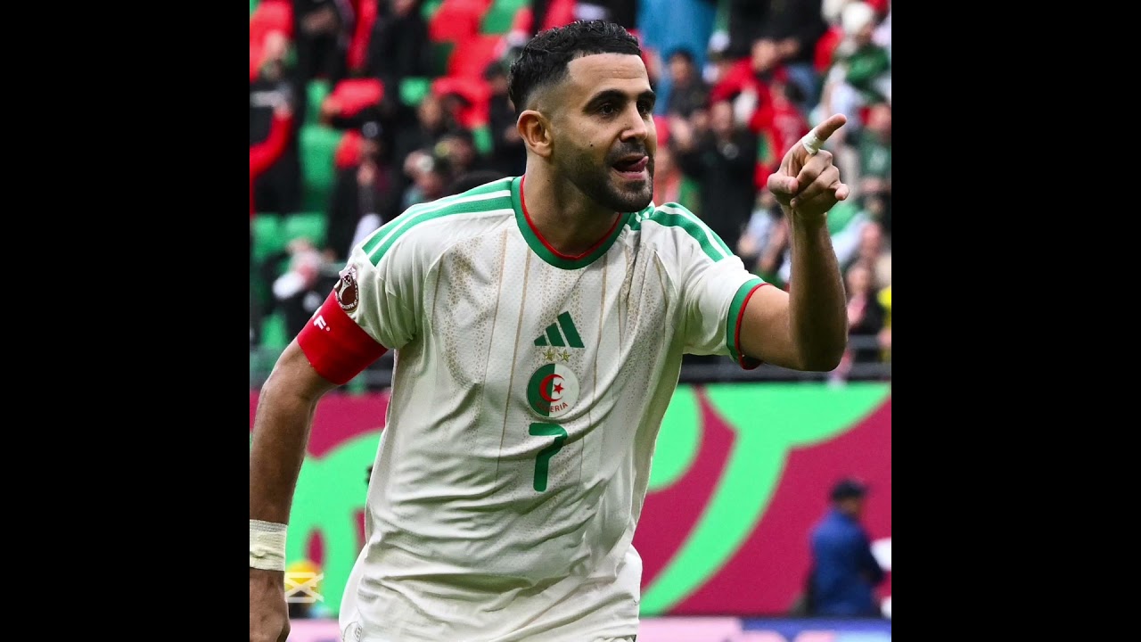 Riyad Mahrez Makes History: Algeria’s All-Time AFCON Top Scorer 🇩🇿🔥 