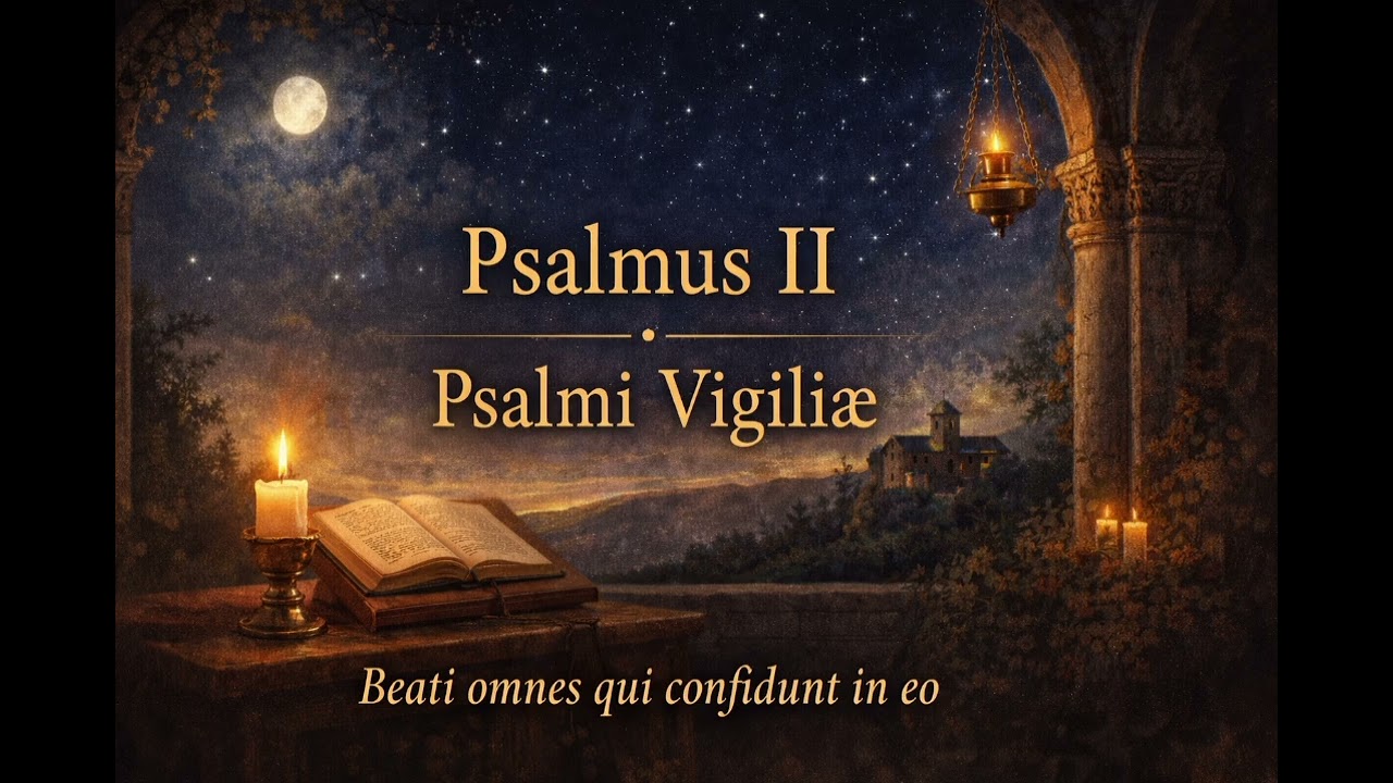 Psalmus II (Vulgata) | Psalmi Vigiliæ | Canto oracional em latim