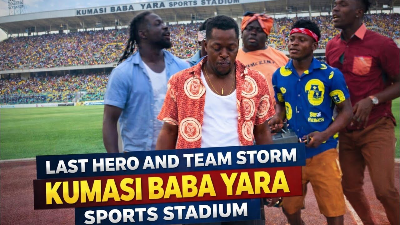 Last Hero and his crew storms Baba Yara sports stadium