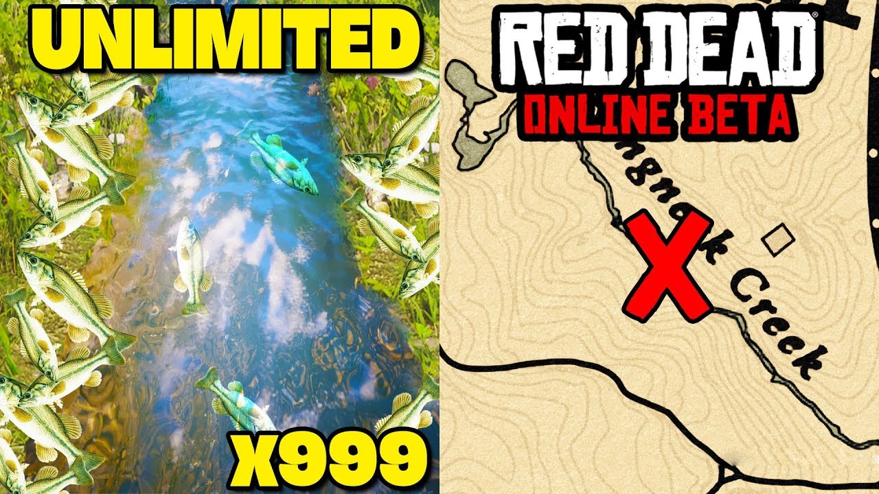 UNLIMITED FISH SPAWN GLITCH in Red Dead Online! How To Get Money FAST in RDR2 Online!