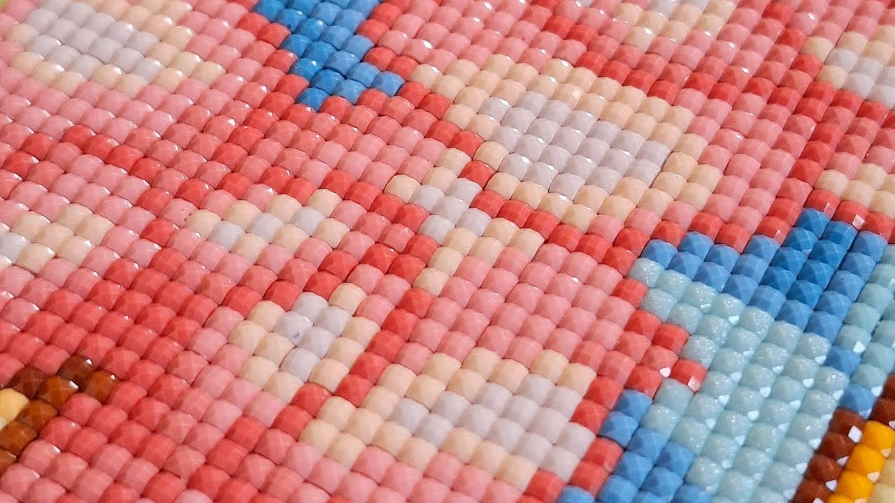 New Painting Start🥰! ASMR Diamond Painting Art - Relaxing & Satisfying - No Talking - Real Speed