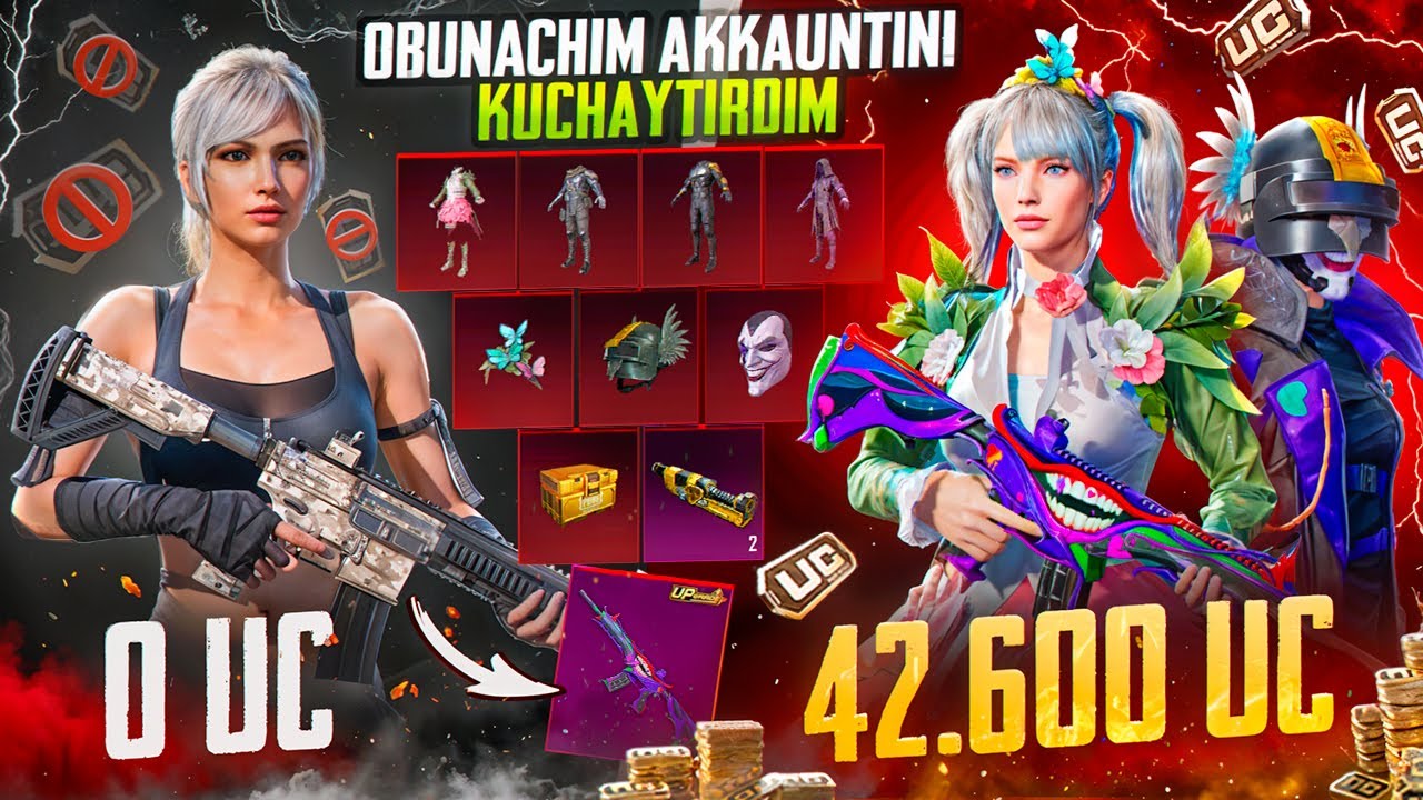 🔥 OBUNACHIM AKKAUNTINI 42.600 UCga KUCHAYTIRIDM! 🥵 YANGI SHUT KEYSIDAN HOHLAGAN NARSALARIMIZ TUSHDI!