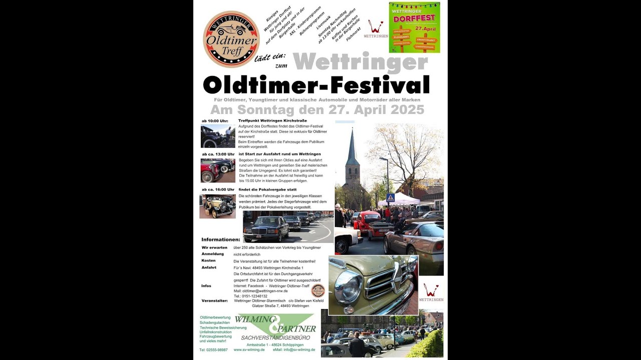27 April 2025 ; naar Oldtimer Festival Wettringen