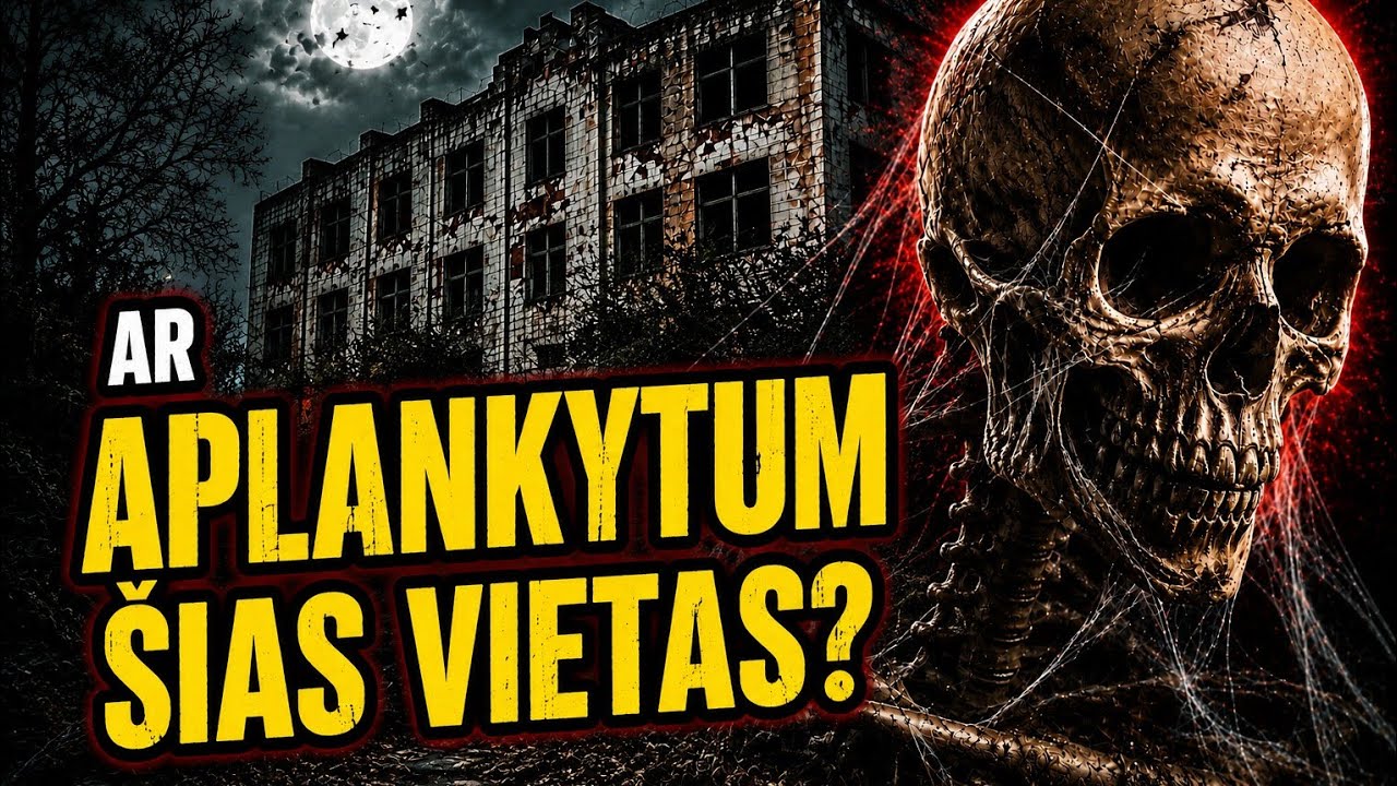 2025 metais aplankytų vietų Top 10 | Apleistos ir šiurpios vietos 