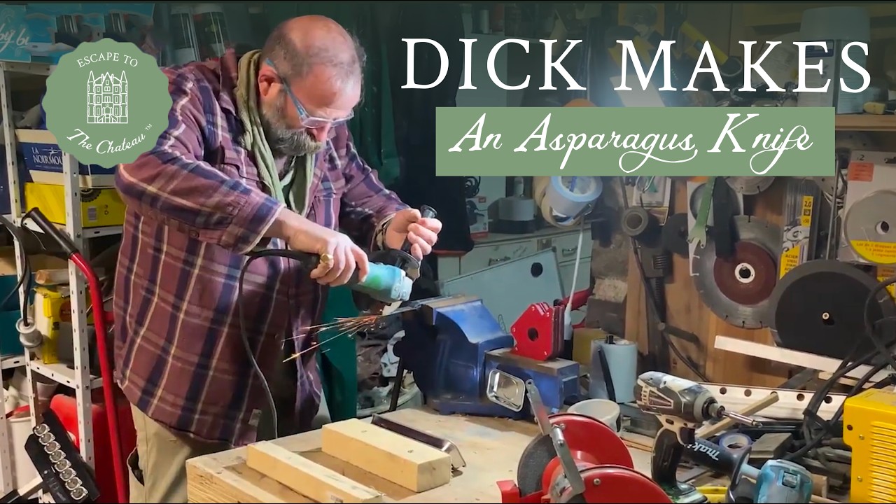 Saving the Blossom & Dick Makes An Asparagus Knife!