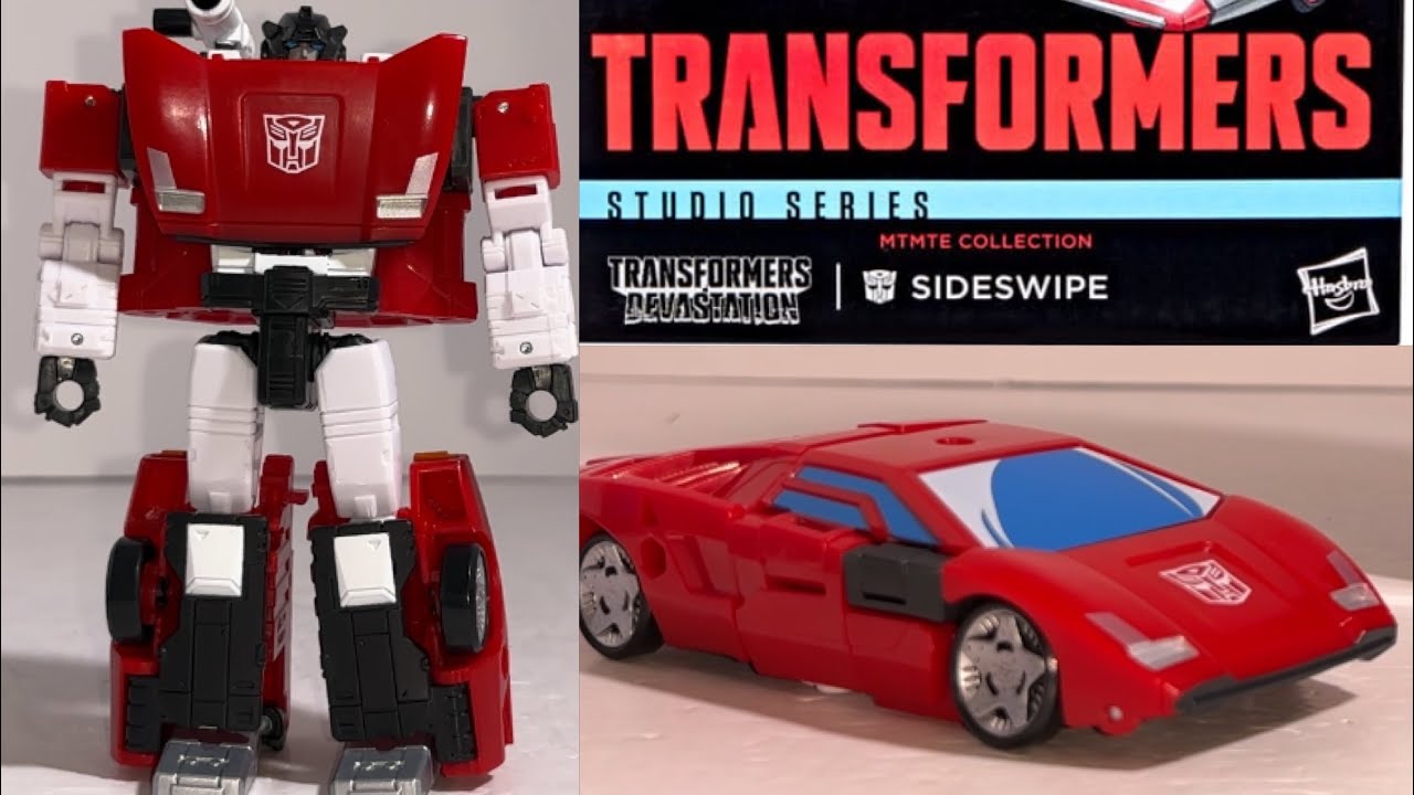 How to transform devastation Sideswipe. Transformers more than meets the eye collection figure MTMTE