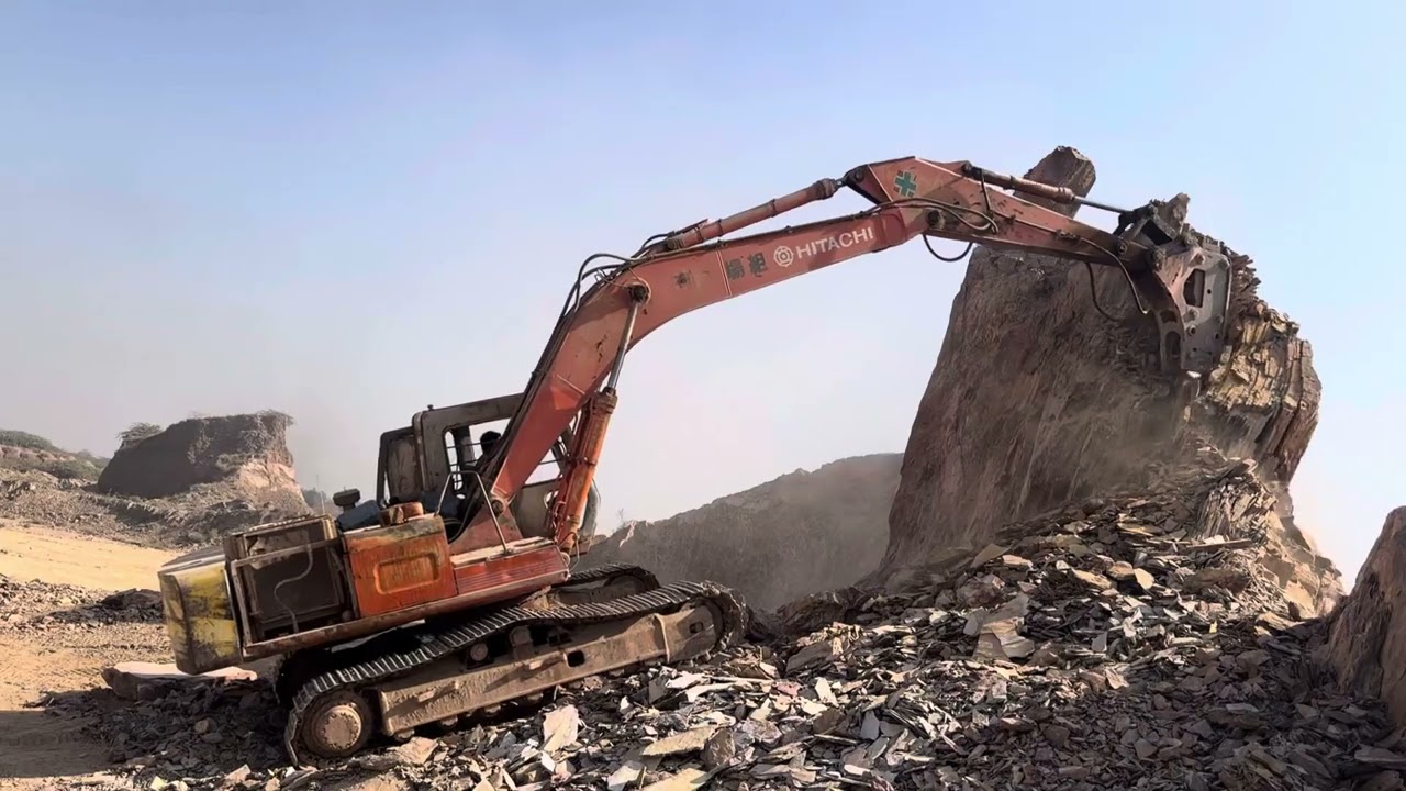 Massive Excavator in Action | Heavy Machinery at Work💪 Insane Excavator Power | Earth Moving Like 