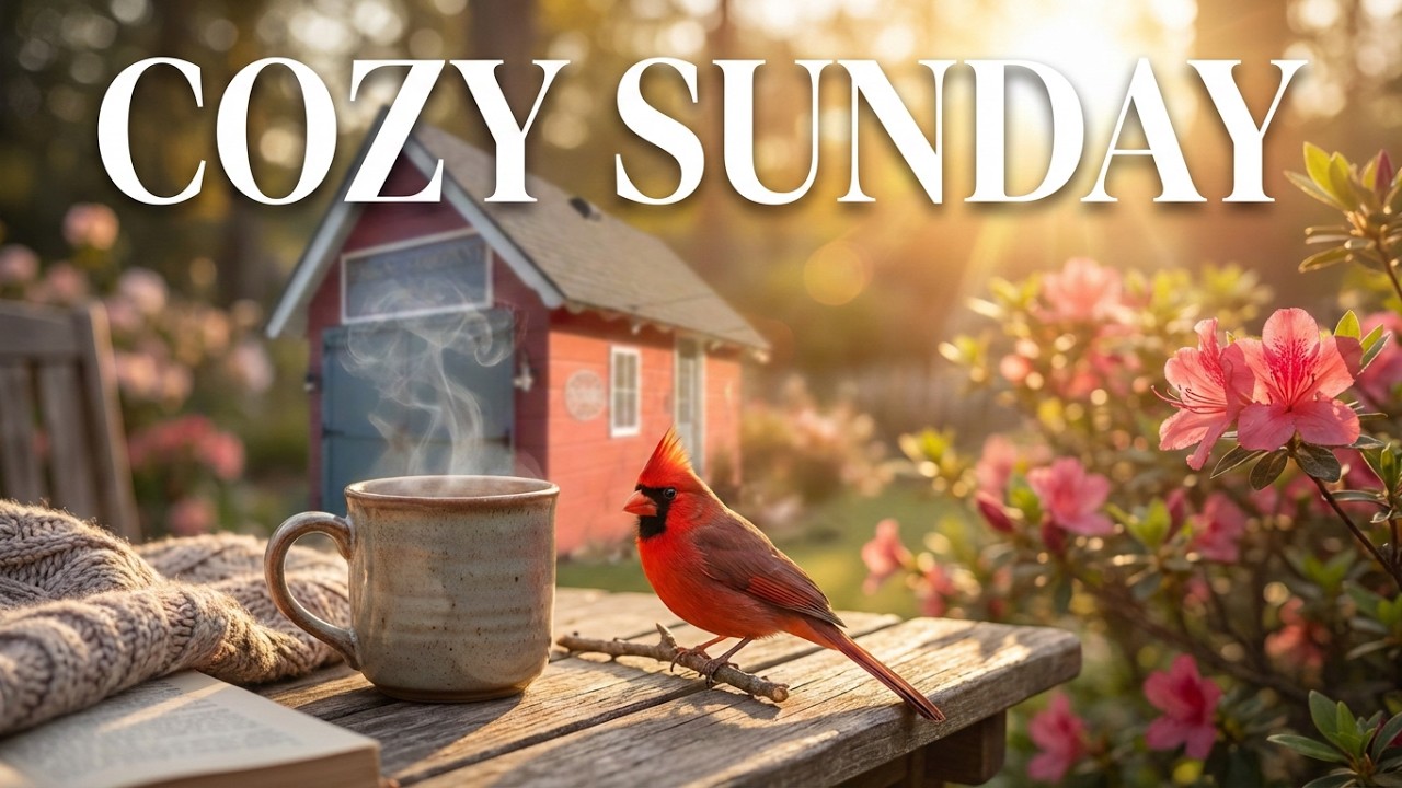 Cozy Sunday Day LIVE in the Firehouse Bird Garden ☕️🌿 Peaceful Bird Watching Stream